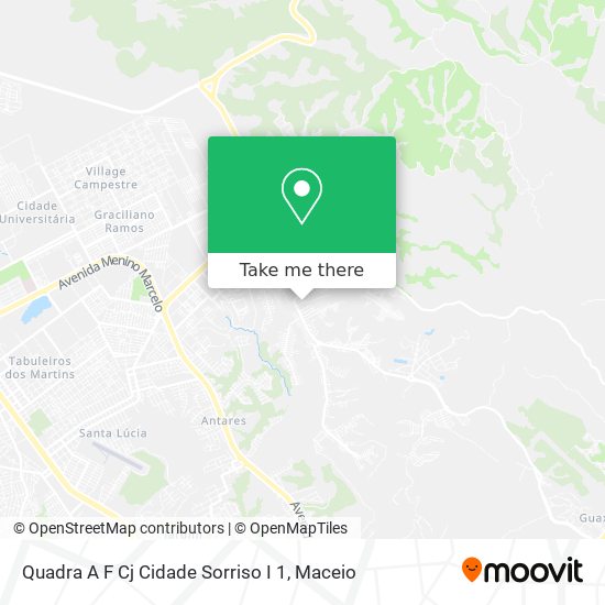 Quadra A F Cj Cidade Sorriso I 1 map