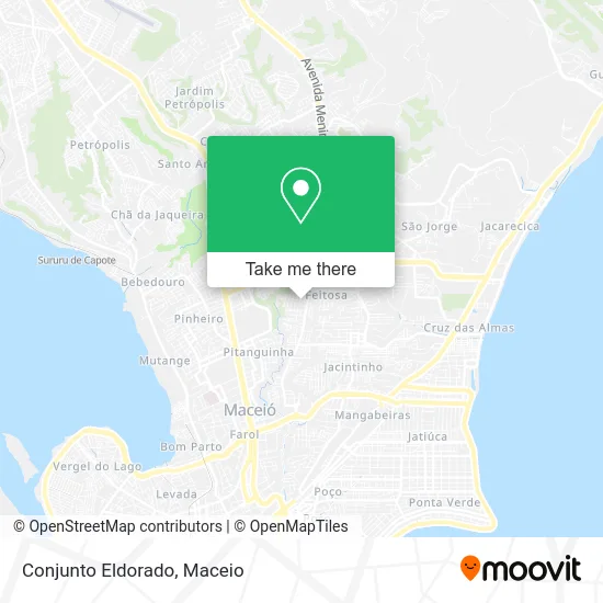 Conjunto Eldorado map