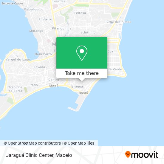 Jaraguá Clinic Center map