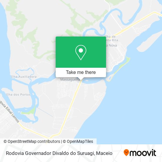 Rodovia Governador Divaldo do Suruagi map