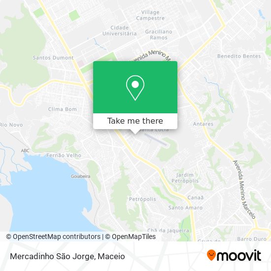 Mercadinho São Jorge map