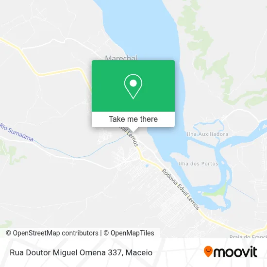 Rua Doutor Miguel Omena 337 map