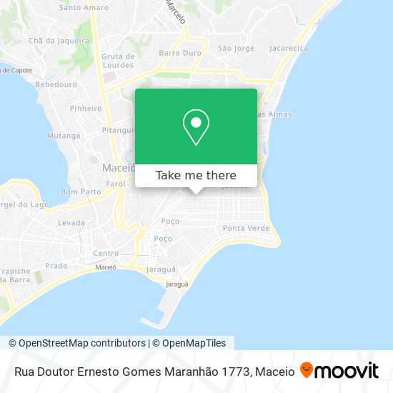 Rua Doutor Ernesto Gomes Maranhão 1773 map