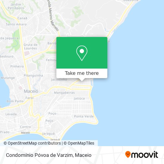 Condomínio Póvoa de Varzim map