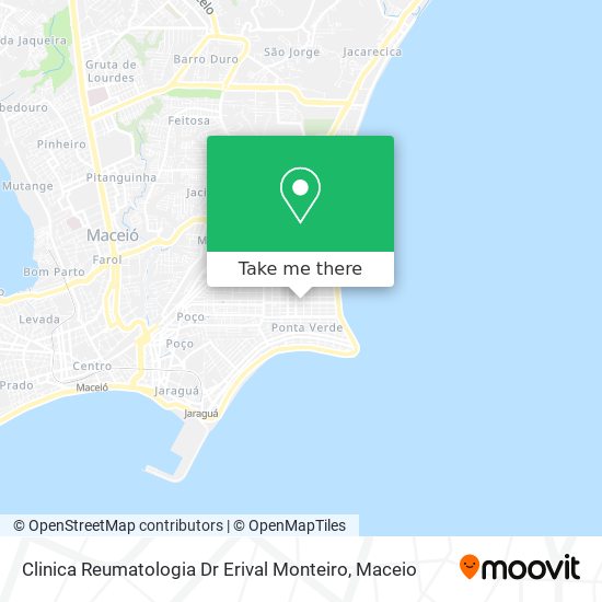 Clinica Reumatologia Dr Erival Monteiro map