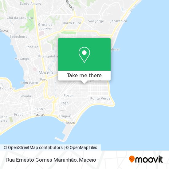 Rua Ernesto Gomes Maranhão map