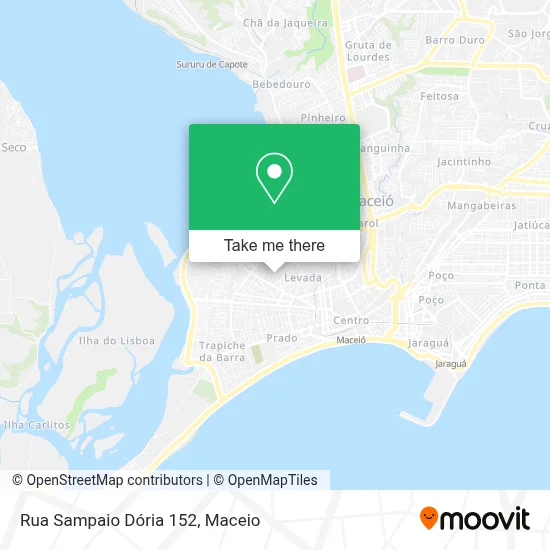 Rua Sampaio Dória 152 map