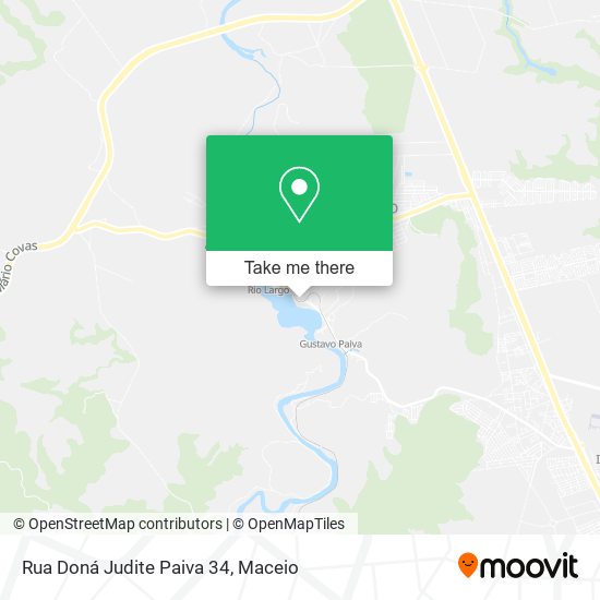 Mapa Rua Doná Judite Paiva 34