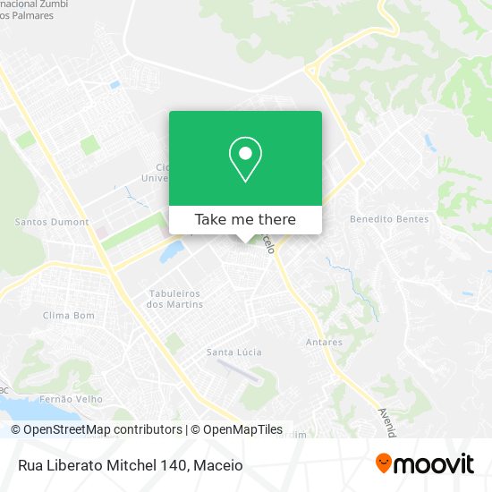 Rua Liberato Mitchel 140 map