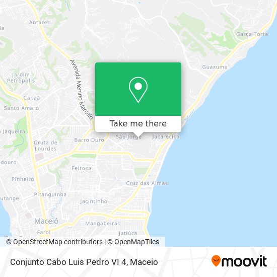 Conjunto Cabo Luis Pedro VI 4 map