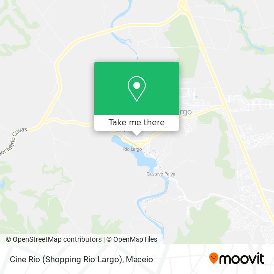 Cine Rio (Shopping Rio Largo) map