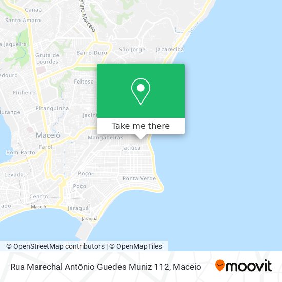 Rua Marechal Antônio Guedes Muniz 112 map