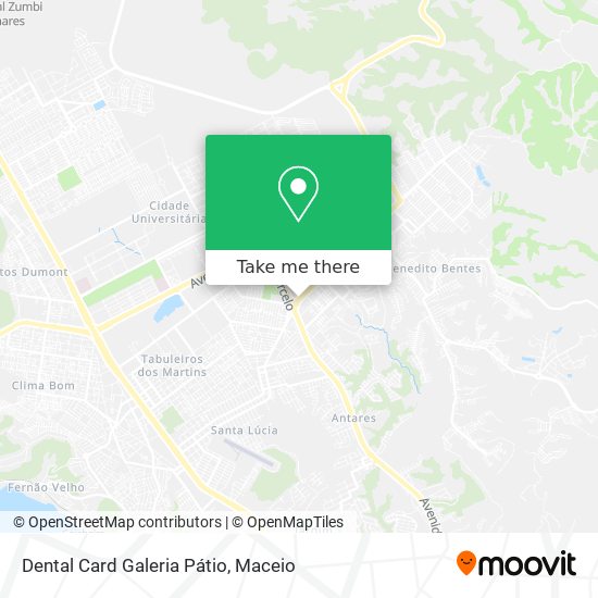 Dental Card Galeria Pátio map