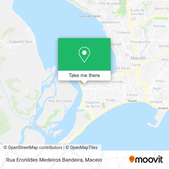 Rua Eronildes Medeiros Bandeira map