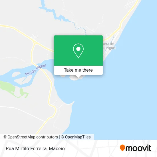 Rua Mirtilo Ferreira map
