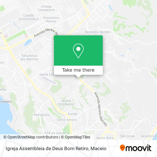 Igreja Assembleia de Deus Bom Retiro map