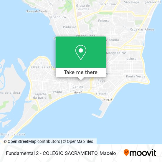 Fundamental 2 - COLÉGIO SACRAMENTO map
