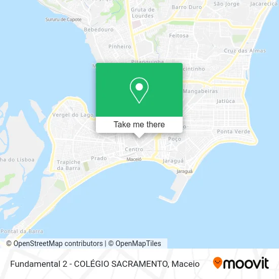 Fundamental 2 - COLÉGIO SACRAMENTO map