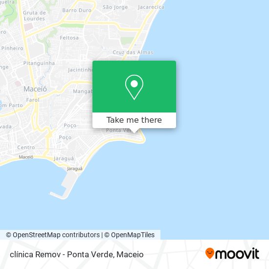 clínica Remov - Ponta Verde map