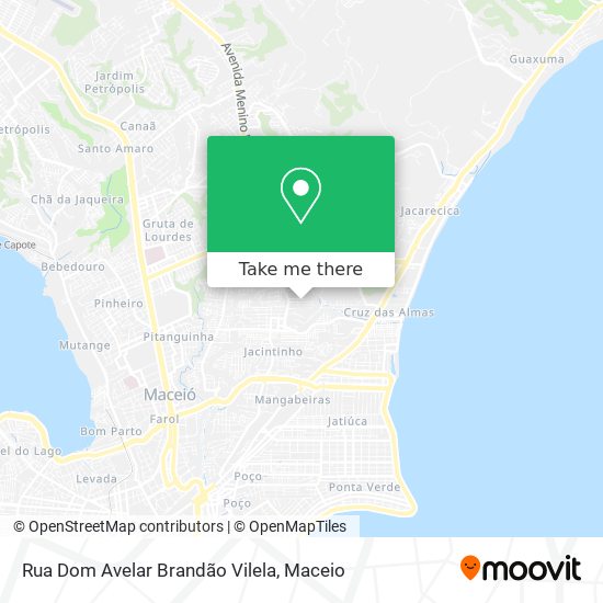 Rua Dom Avelar Brandão Vilela map