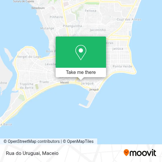 Rua do Uruguai map