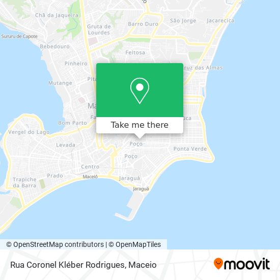 Rua Coronel Kléber Rodrigues map