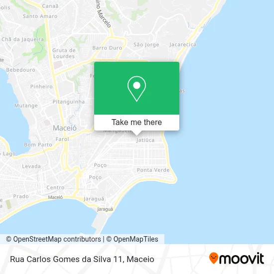 Rua Carlos Gomes da Silva 11 map