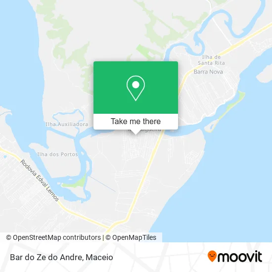 Bar do Ze do Andre map