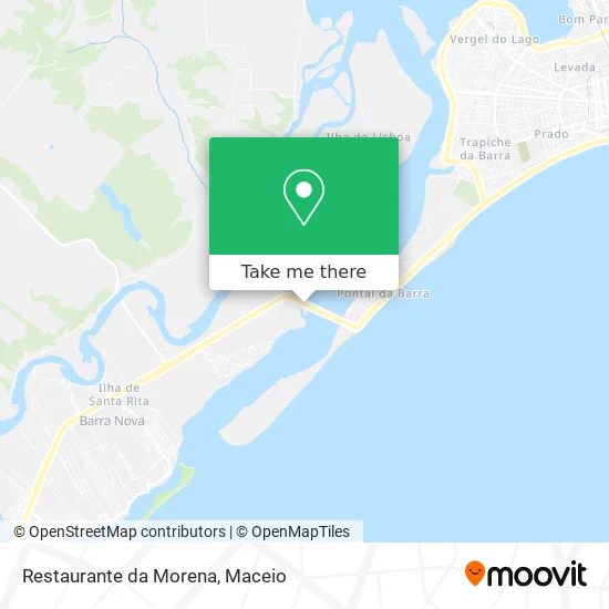 Restaurante da Morena map