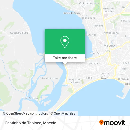 Cantinho da Tapioca map