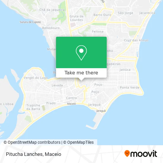 Pitucha Lanches map