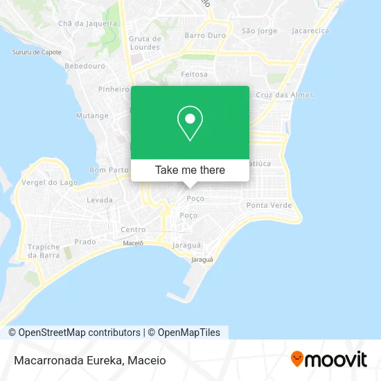 Macarronada Eureka map