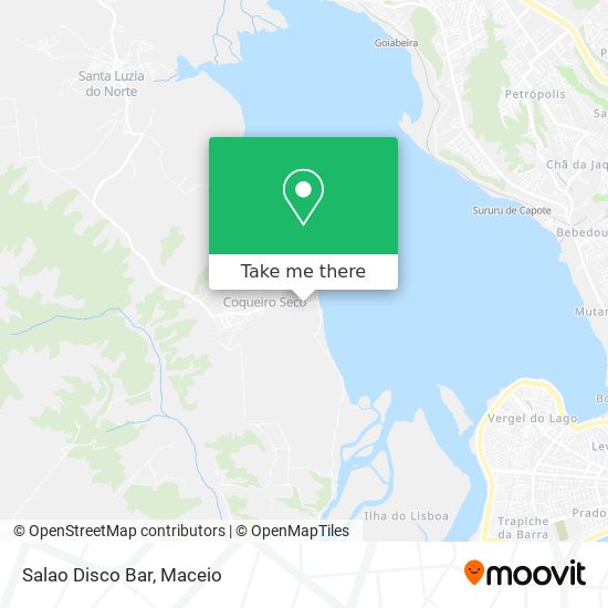 Salao Disco Bar map