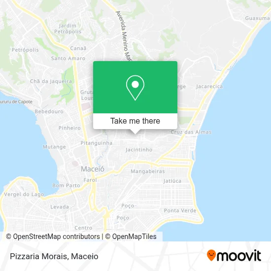 Pizzaria Morais map