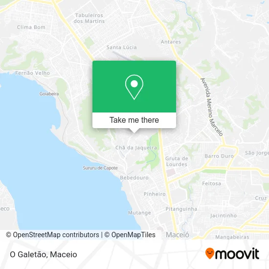 O Galetão map