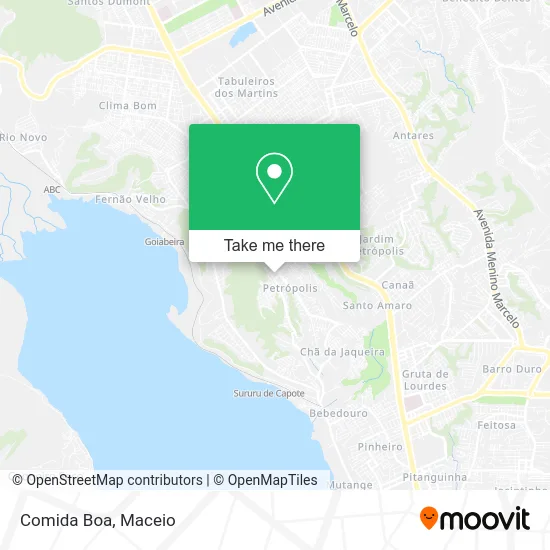 Comida Boa map