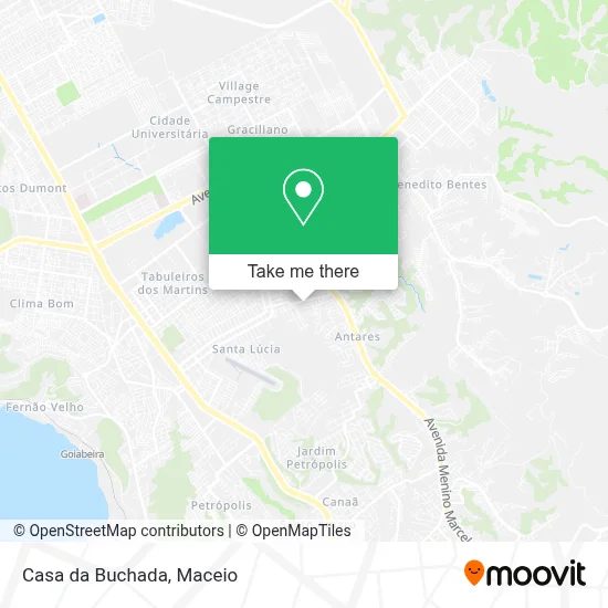 Casa da Buchada map