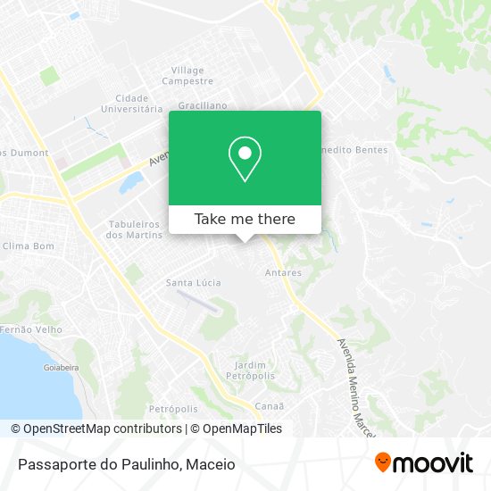 Passaporte do Paulinho map