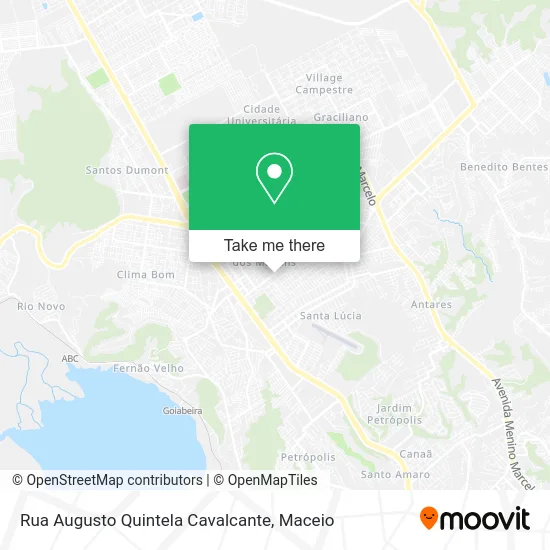 Rua Augusto Quintela Cavalcante map
