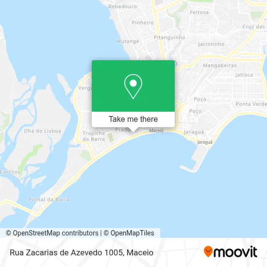 Rua Zacarias de Azevedo 1005 map