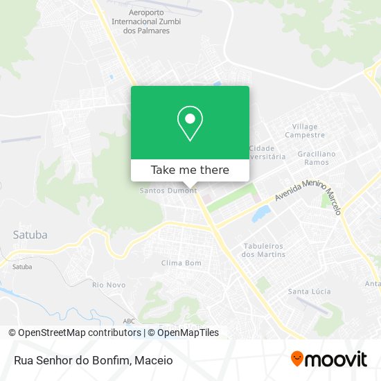 Rua Senhor do Bonfim map