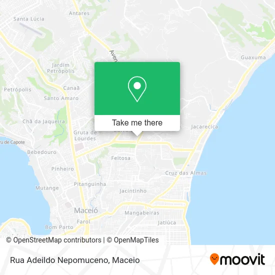 Rua Adeildo Nepomuceno map