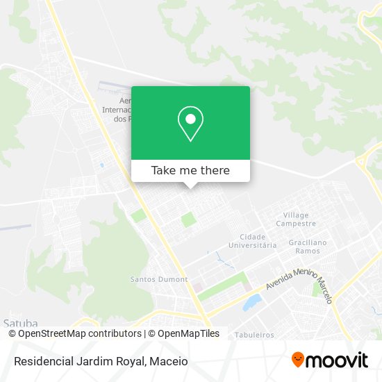Residencial Jardim Royal map