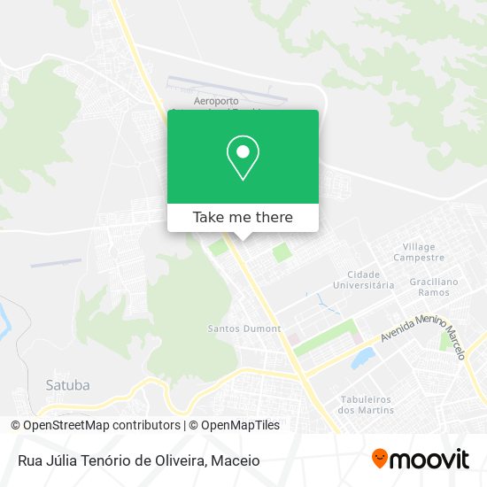 Rua Júlia Tenório de Oliveira map