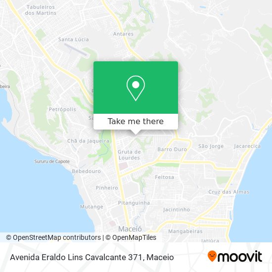 Avenida Eraldo Lins Cavalcante 371 map