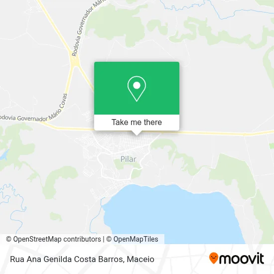 Rua Ana Genilda Costa Barros map