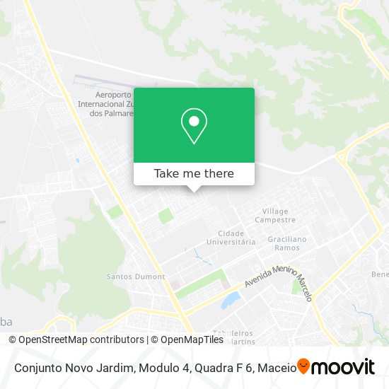 Conjunto Novo Jardim, Modulo 4, Quadra F 6 map