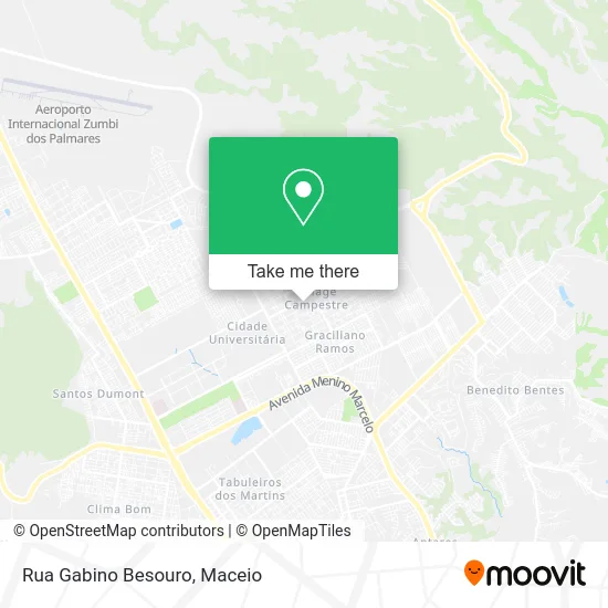 Rua Gabino Besouro map