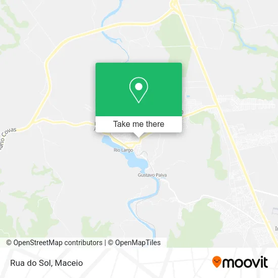 Rua do Sol map