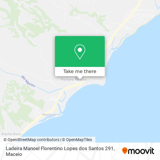 Ladeira Manoel Florentino Lopes dos Santos 291 map